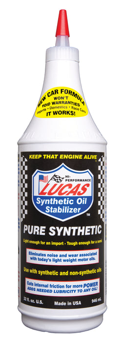Lucas Oil Products 10130 Synthetic Heavy Duty Oil Stabilizer - Truck Part Superstore