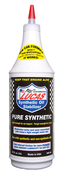 Lucas Oil Products 10130 Synthetic Heavy Duty Oil Stabilizer - Truck Part Superstore