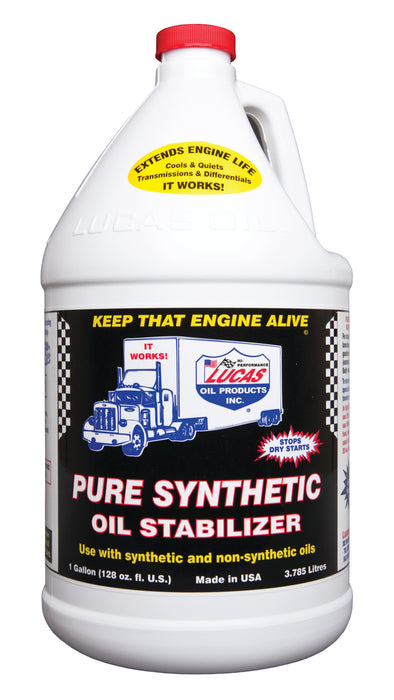 Lucas Oil Products 10131 Synthetic Heavy Duty Oil Stabilizer - Truck Part Superstore