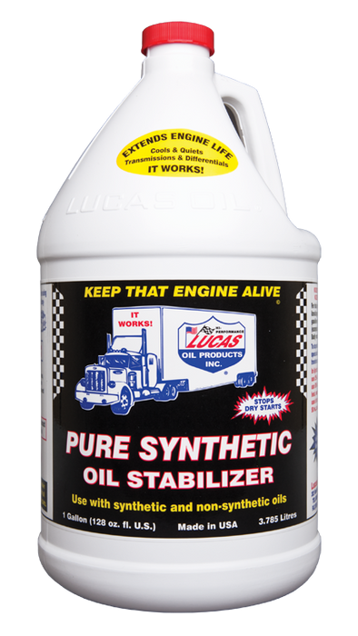 Lucas Oil Products 10131 Synthetic Heavy Duty Oil Stabilizer - Truck Part Superstore