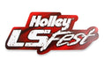 Holley 10133HOL LS Fest Metal Sign; Red w/White Lettering; - Truck Part Superstore