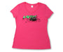 Holley 10137-LGHOL LS Fest Shirt; Ladies; V-Neck; Large; Pink; [Available While Supplies Last]; - Truck Part Superstore
