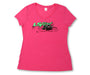 Holley 10137-LGHOL LS Fest Shirt; Ladies; V-Neck; Large; Pink; [Available While Supplies Last]; - Truck Part Superstore