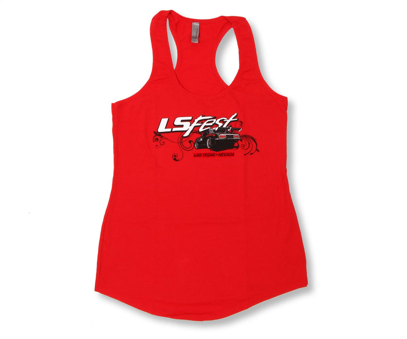 Holley 10138-LGHOL LS Fest Shirt; Ladies; Tank; Large; Red; [Available While Supplies Last]; - Truck Part Superstore