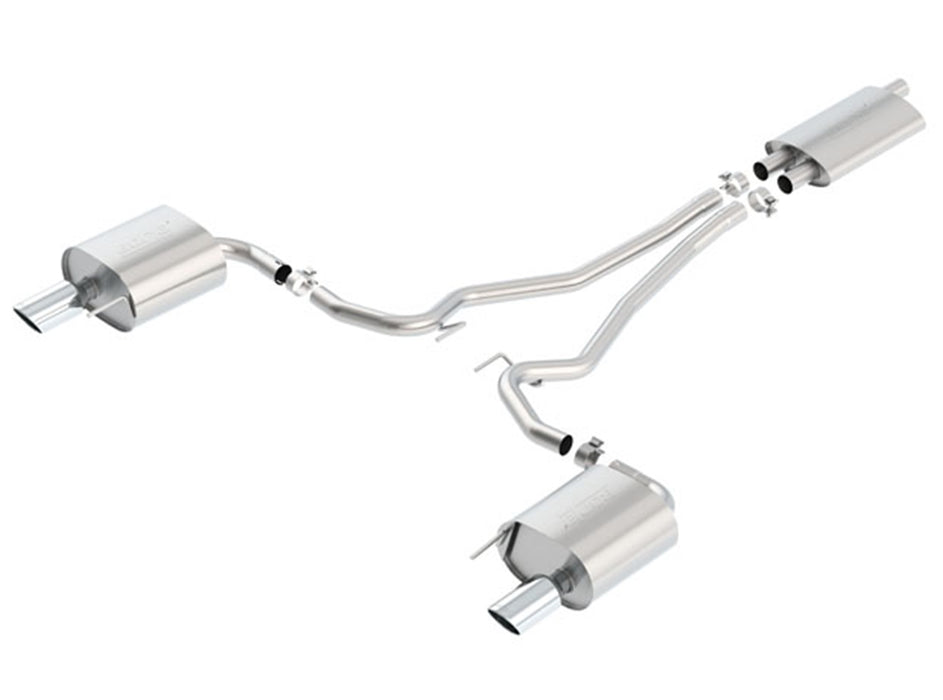 Borla 1014039 Cat-Back Exhaust System - EC-Type - Touring - Truck Part Superstore