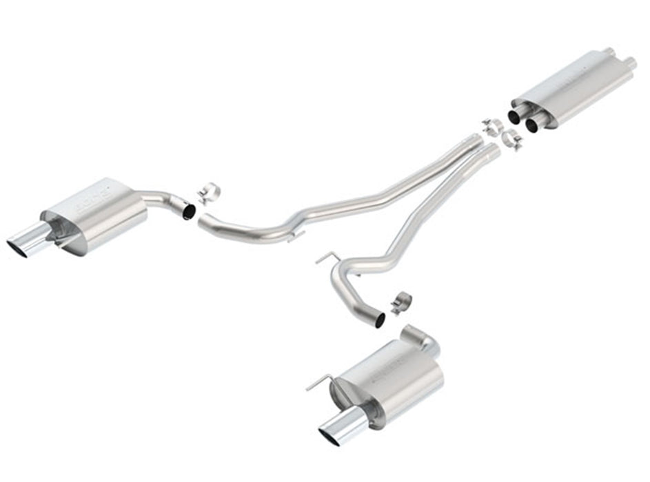 Borla 1014040 Cat-Back Exhaust System - EC-Type - Touring - Truck Part Superstore