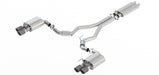 Borla 1014046CF Cat-Back Exhaust System - ECE Approved - Touring - Truck Part Superstore