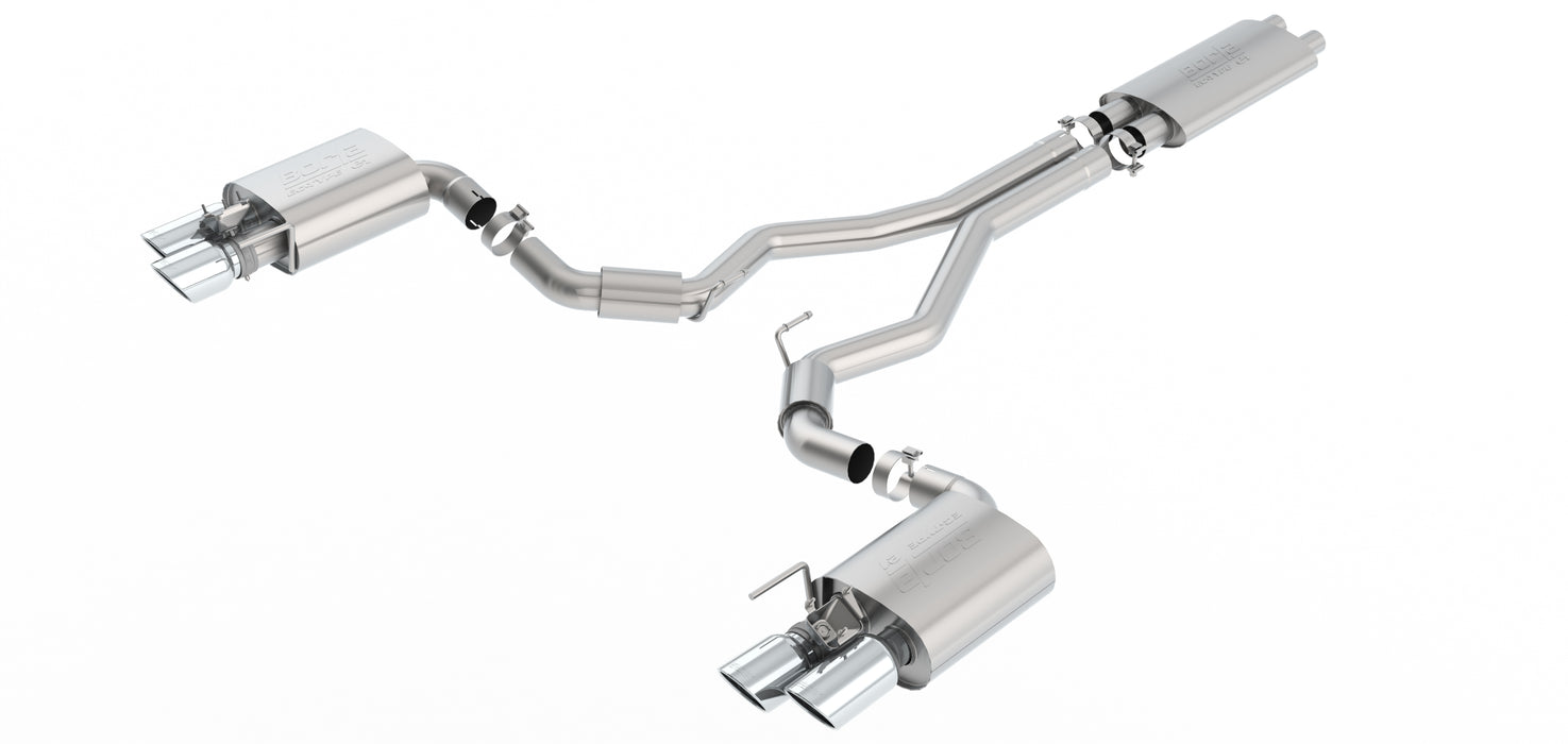 Borla 1014046 Cat-Back Exhaust System - ECE Approved - Touring - Truck Part Superstore