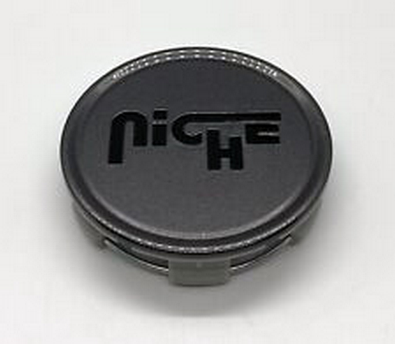Niche Mono 1015-09-05LVB FLAT NICHE 3"O-RING CAP-GL-ANTH/BLK LOGO - Truck Part Superstore