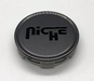 Niche Mono 1015-09-05LVB FLAT NICHE 3"O-RING CAP-GL-ANTH/BLK LOGO - Truck Part Superstore