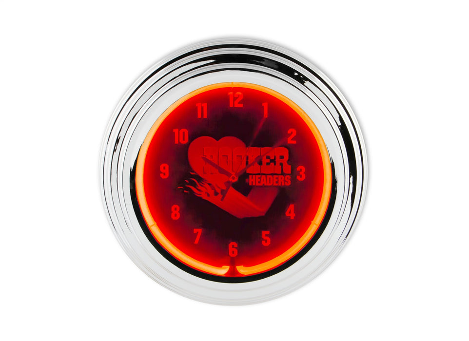 Hooker 10150HKR Hooker Neon Wall Clock - Truck Part Superstore