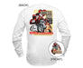 Hooker 10153-LGHKR Hooker Retro Pin Up Girl T-Shirt; Long Sleeve; White; Large; - Truck Part Superstore