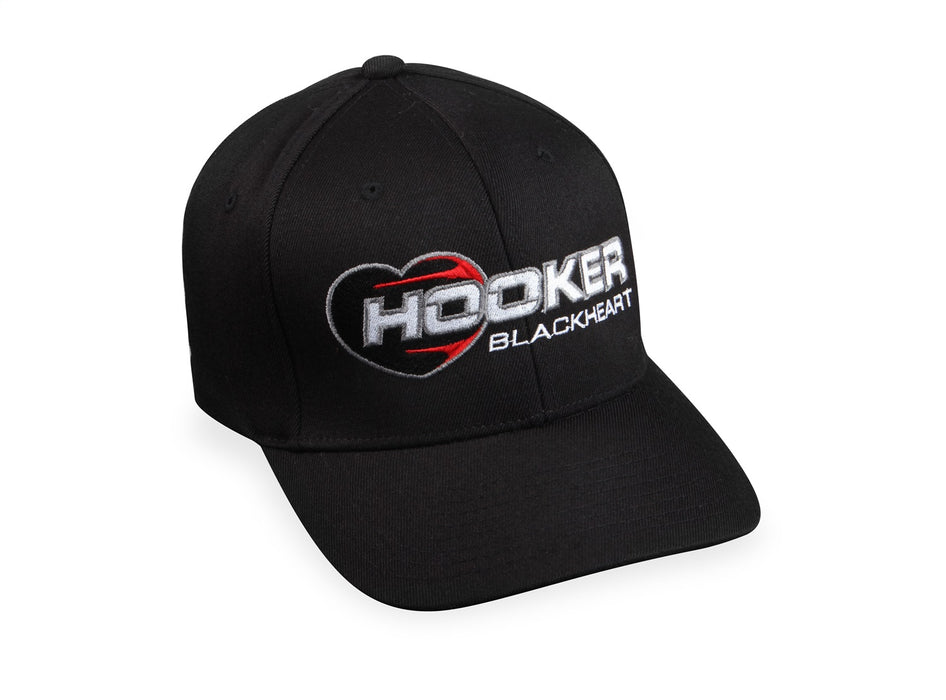 Hooker 10158-LGXLHKR Flex Cap; Hooker Blackheart Logo; Black; LG/XL; - Truck Part Superstore