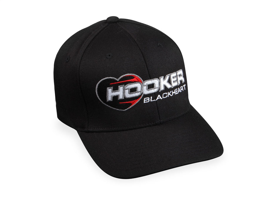 Hooker 10158-SMMDHKR Flex Cap; Hooker Blackheart Logo; Black; SM/MD; - Truck Part Superstore