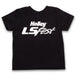 Holley 10187-SMHOL LS Fest Shirt; Youth; Short Sleeve; Small; Black; - Truck Part Superstore