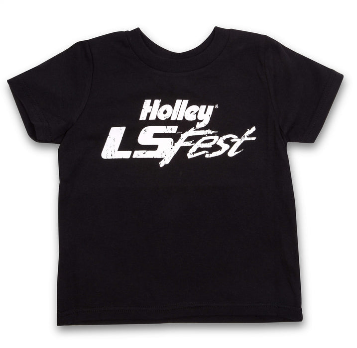 Holley 10187-SMHOL LS Fest Shirt; Youth; Short Sleeve; Small; Black; - Truck Part Superstore