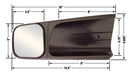 Cipa USA 10200 Custom Towing Mirror Set - Truck Part Superstore
