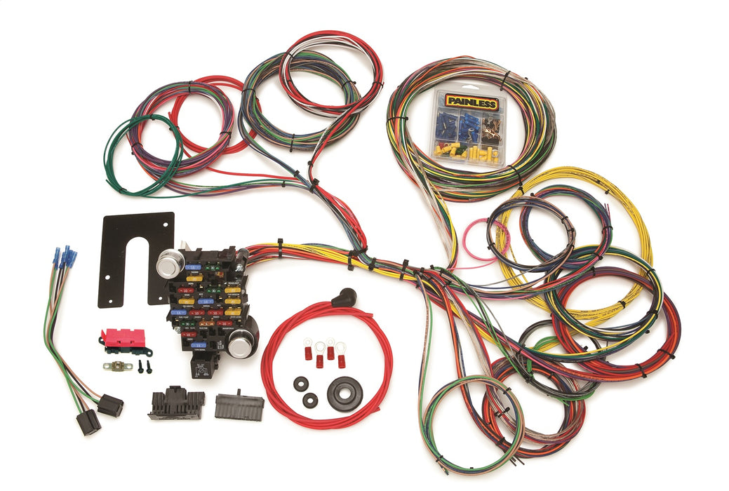Painless Wiring 10204 28 Circuit Classic-Plus Customizable Pickup Chassis Harness - Truck Part Superstore
