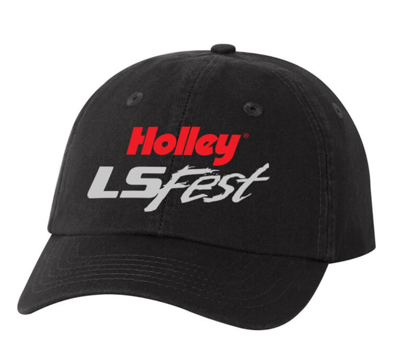 Holley 10227HOL Holley LS Fest Cap; Black; Youth; - Truck Part Superstore