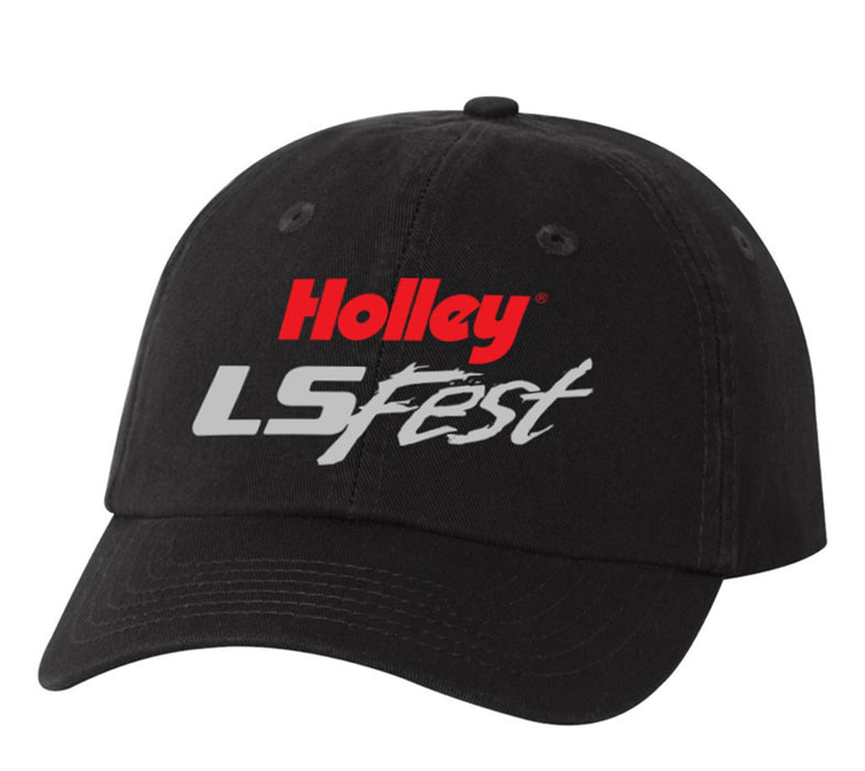 Holley 10227HOL Holley LS Fest Cap; Black; Youth; - Truck Part Superstore