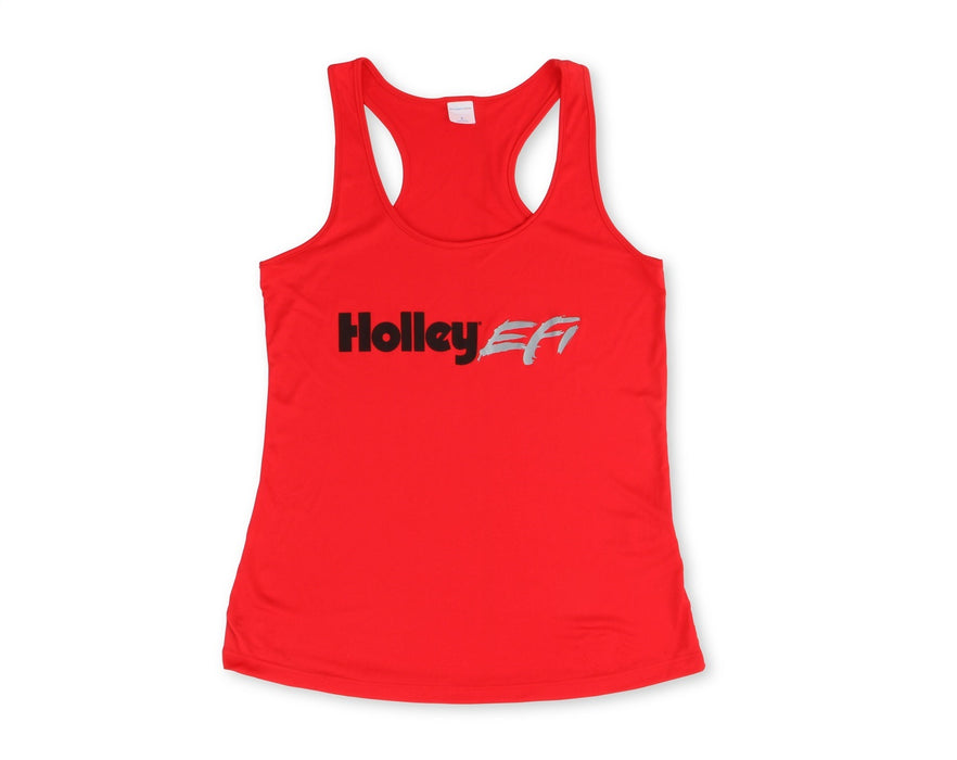Holley 10228-SMHOL Holley EFI Ladies Tank; Small; Red; Tank; - Truck Part Superstore