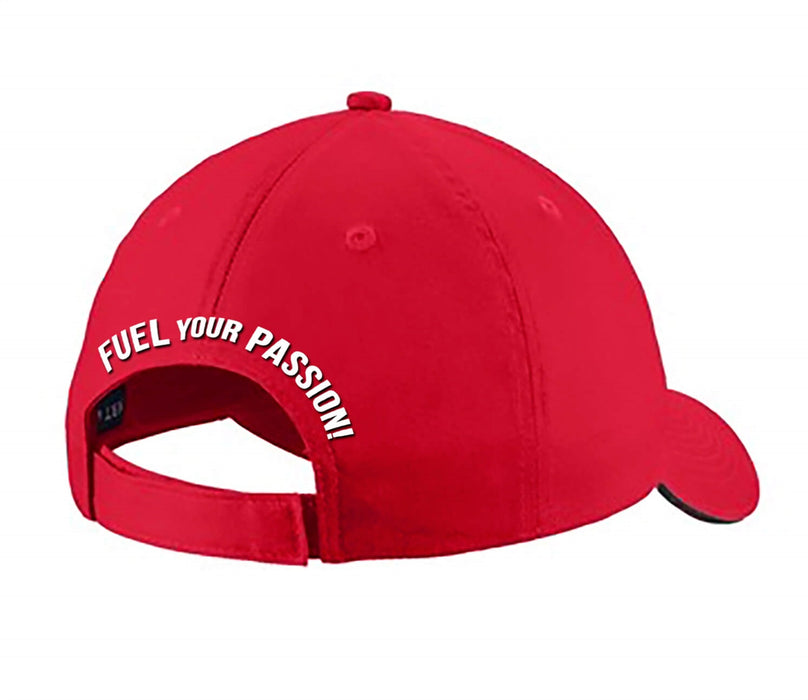 Holley 10230HOL Holley Fuel Your Passion Cap; Red; Velcro Strap; Adjustable; - Truck Part Superstore