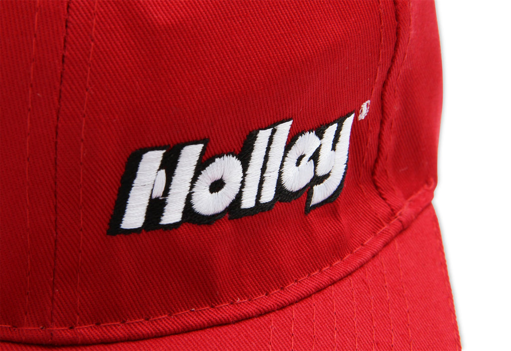 Holley 10230HOL Holley Fuel Your Passion Cap; Red; Velcro Strap; Adjustable; - Truck Part Superstore