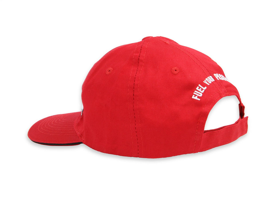 Holley 10230HOL Holley Fuel Your Passion Cap; Red; Velcro Strap; Adjustable; - Truck Part Superstore