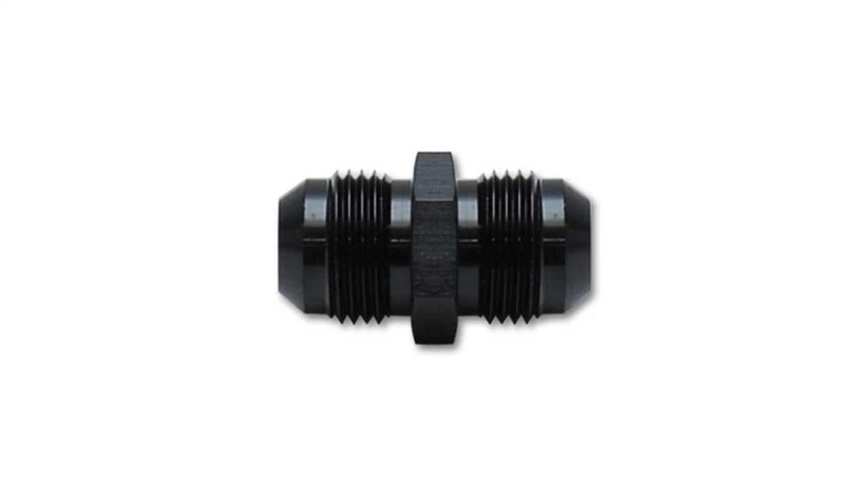 Vibrant Performance 10234 Union Adapter Fitting; Size: -10AN x -10AN; 6061 Aluminum; Anodized Black; - Truck Part Superstore