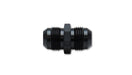 Vibrant Performance 10234 Union Adapter Fitting; Size: -10AN x -10AN; 6061 Aluminum; Anodized Black; - Truck Part Superstore