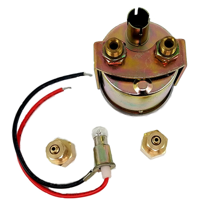 Kleinn Automotive Air Horns 1023 Dual Needle Panel Mount Air Pressure Gauge - Truck Part Superstore