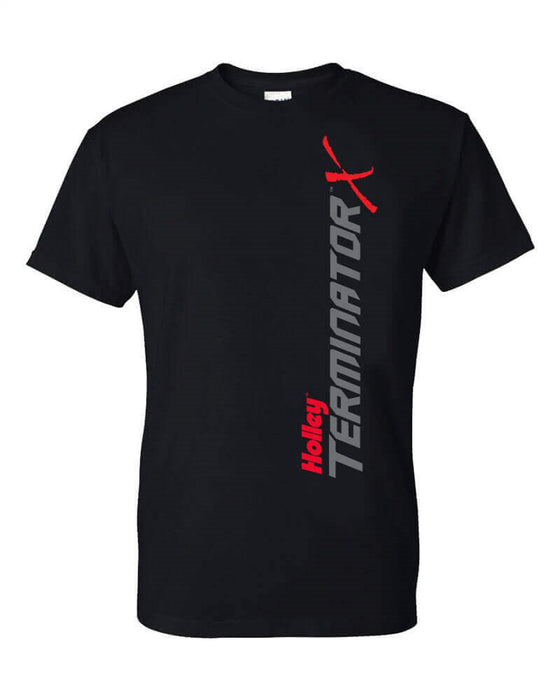 Holley EFI 10242-LGHOL Terminator X Shirt; Black; Large; - Truck Part Superstore