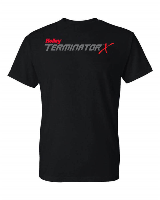 Holley EFI 10242-MDHOL Terminator X Shirt; Black; Medium; - Truck Part Superstore
