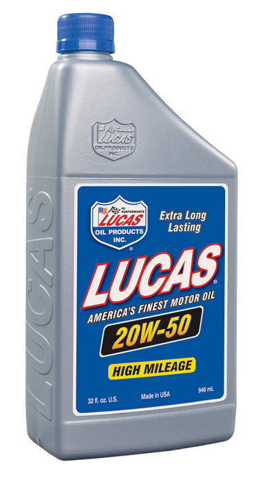Lucas Oil Products 10252 SAE 20W-50 Plus Racing Oil - Truck Part Superstore