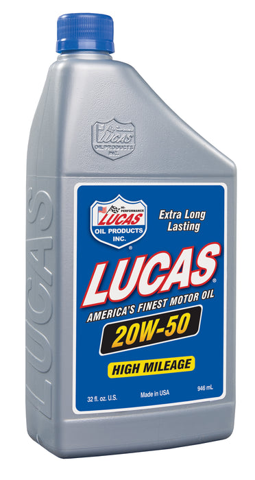 Lucas Oil Products 10252 SAE 20W-50 Plus Racing Oil - Truck Part Superstore