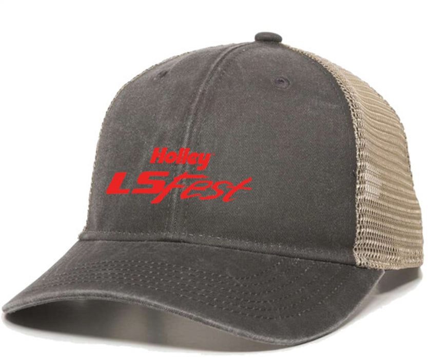 Holley 10257HOL 2020 LS Ladies Hat; Black/Tea; Adjustable; - Truck Part Superstore