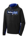 Holley 10277-2XHOL Ford Fest Hoodie; Black/True Royal; Long Sleeve; Tee; XXLarge; - Truck Part Superstore