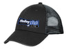 Holley 10279HOL Ford Fest Cap; Black/Silver; Adjustable Trucker Hat; - Truck Part Superstore