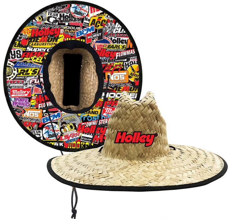 Holley 10284HOL Holley Straw Hat; Natural; Youth; 54 cm. Dia.; Large; - Truck Part Superstore