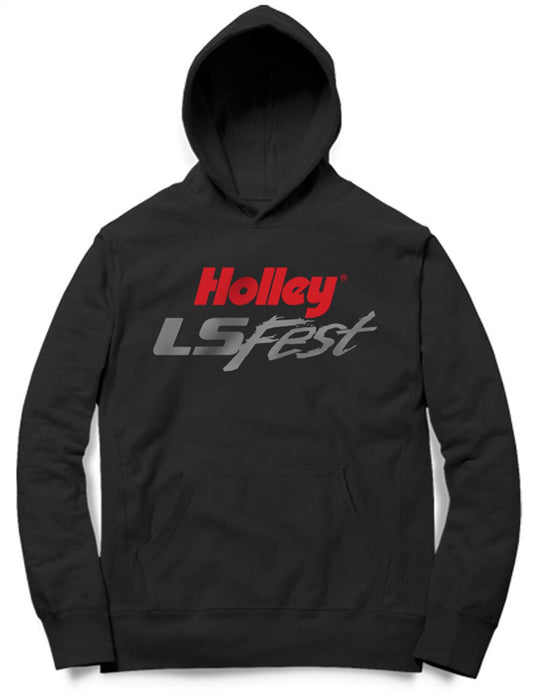 Holley 10295-LGHOL Holley LS Fest Hoodie; Black; Long Sleeve; Large; - Truck Part Superstore