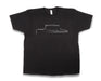Holley 10296-SMHOL Holley Classic Truck Tee; Black; Small; 60-66 C10; - Truck Part Superstore
