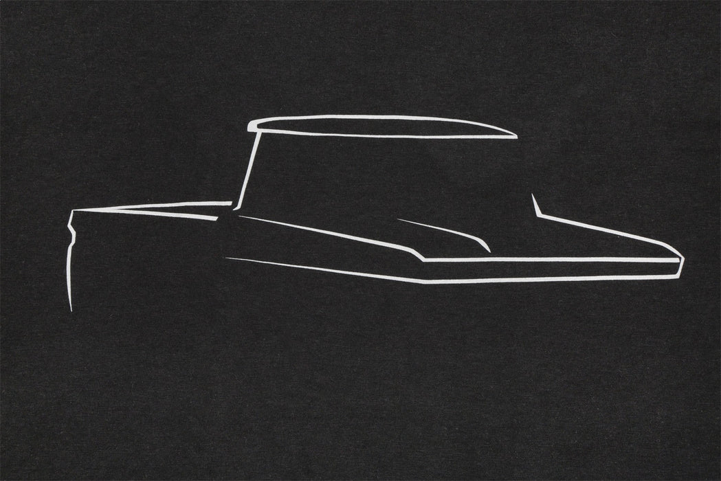 Holley 10296-3XHOL Holley Classic Truck Tee; Black; 3X-Large; 60-66 C10; - Truck Part Superstore