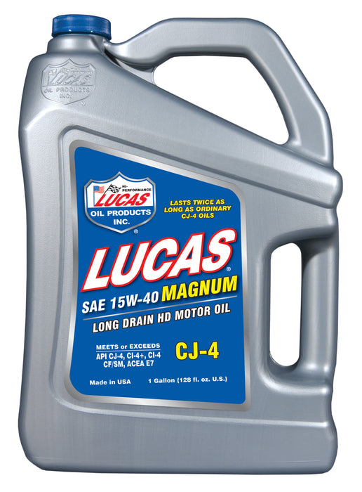 Lucas Oil Products 10297 Petroleum SAE 15W-40 "CJ-4" Motor Oil - Truck Part Superstore