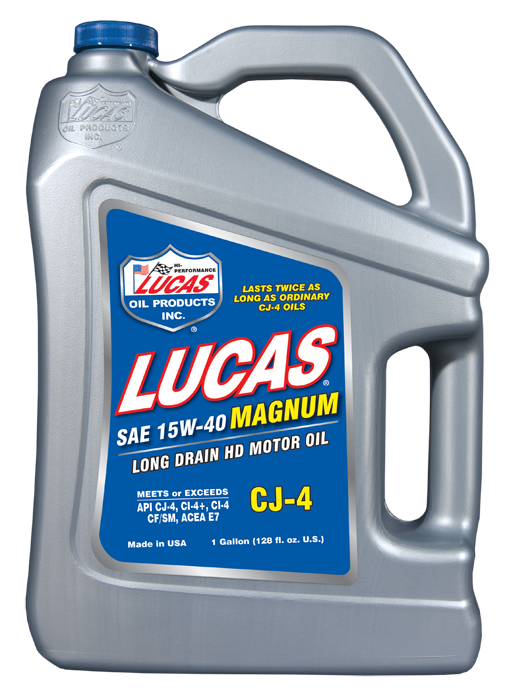 Lucas Oil Products 10297 Petroleum SAE 15W-40 "CJ-4" Motor Oil - Truck Part Superstore