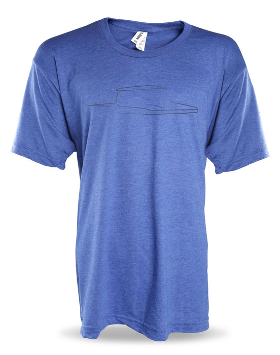 Holley 10298-XLHOL Holley Classic Truck Tee; Blue; X-Large; 60-66 C10; - Truck Part Superstore