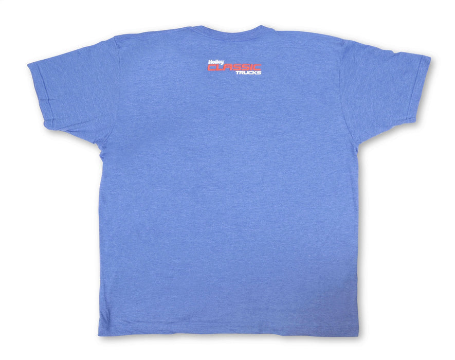 Holley 10298-XLHOL Holley Classic Truck Tee; Blue; X-Large; 60-66 C10; - Truck Part Superstore