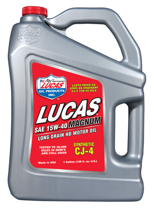 Lucas Oil Products 10299 Synthetic SAE 15W-40 "CJ-4" Motor Oil - Truck Part Superstore