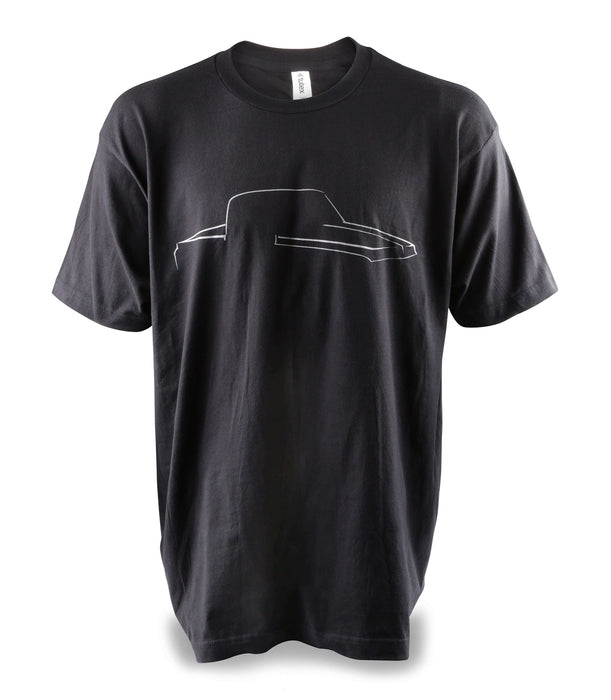 Holley 10299-2XHOL Holley Classic Truck Tee; Black; 2X-Large; 67-72 C10; - Truck Part Superstore