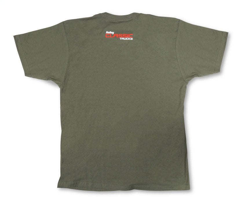 Holley 10300-3XHOL Holley Classic Truck Tee; Green; 3X-Large; 67-72 C10; - Truck Part Superstore