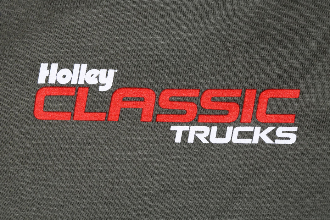 Holley 10303-XLHOL Holley Classic Truck Tee; Green; X-Large; 88-98 C1500; - Truck Part Superstore